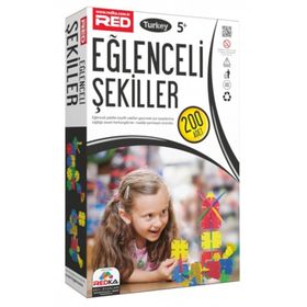 Redka 055019 200 Adet Eğlenceli Şekiller Puzzle