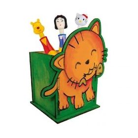 Redka Kumtoys Ahşap Kalemlik ve Kumbara Seti