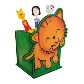 Redka Kumtoys Ahşap Kalemlik ve Kumbara Seti