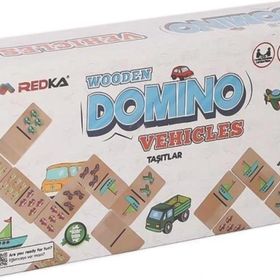 Redka RD5649 Ahşap Domino Oyunu Araçlar