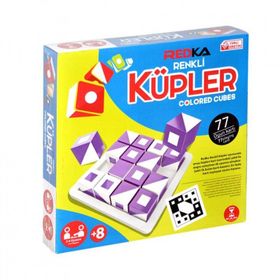 Redka Renkli Küpler Q-Bitz 8 Yaş Üstü 4+ Kişilik Kutu Oyunu