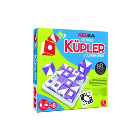 Redka Renkli Küpler Q-Bitz 8 Yaş Üstü 4+ Kişilik Kutu Oyunu