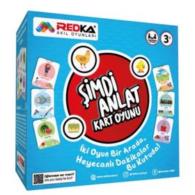 Redka Şimdi Anlat Kart Heyecanlı Dakikalar Dikkat Odaklanma Oyunu