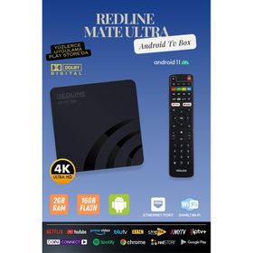 Redline Mate Ultra 4K 2GB Ram 16GB Hafıza Android TV Box