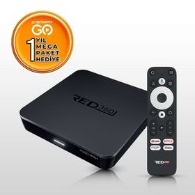 Redline RED360 X100 Pro 2GB Ram 16GB Hafıza Google TV Box
