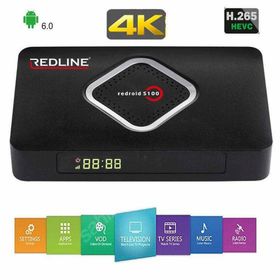 Redline Redroid S100 4K Android Uydu Alıcısı