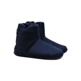 Redplay EB312 Lacivert Düz Renk Erkek Panduf