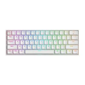 Redragon K530W Draconic Pro Q TR %60 Kompakt Kablosuz-Bluetooth 2.4G Switch Mekanik Beyaz Klavye