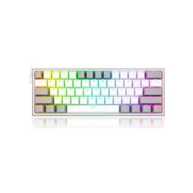 Redragon K617 Fızz Rgb Red Swıtch Beyaz Gri Mekanik Oyuncu Klavyesi