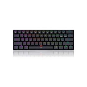 Redragon K630 Rgb Dragonborn Blue Swıtch %60 Q Tr Siyah Mekanik Oyuncu Klavyesi