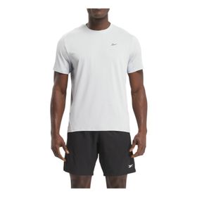 Reebok 100075782 Gri Erkek T-shirt