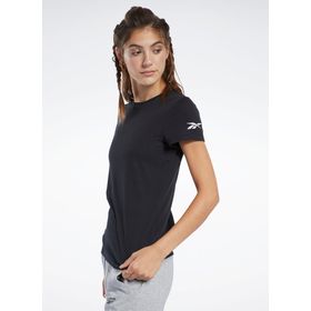 Reebok FQ6641 Siyah Kadın T-shirt