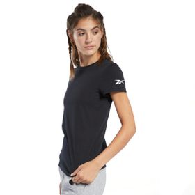 Reebok FQ6641 Siyah Kadın T-shirt