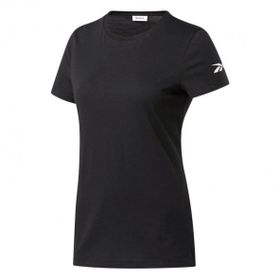 Reebok FQ6641 Siyah Kadın T-shirt