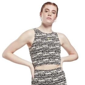 Reebok GU3762 Siyah Kadın Spor Crop