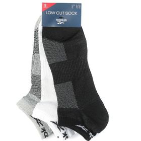 Reebok H11287 Te Low Cut Sock 3P Beyaz - Gri - Siyah Unisex Çorap