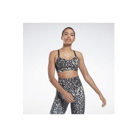 Reebok H56372 Lux Gri Kadın Spor Sütyeni