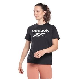 Reebok ID Siyah Kadın Kısa Kollu T-Shirt