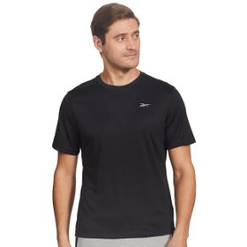 Reebok Re Basic Ss Tee Siyah Erkek T-Shirt
