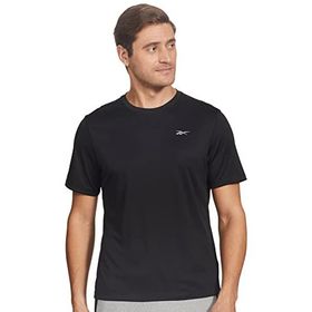 Reebok Re Basic Ss Tee Siyah Erkek T-Shirt