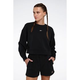 Reebok Rone C Neck Siyah Kadın Sweatshirt
