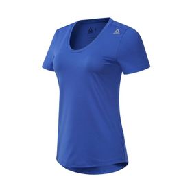 Reebok WOR SW TEE Mavi Kadın Tişörtü