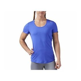 Reebok WOR SW TEE Mavi Kadın Tişörtü