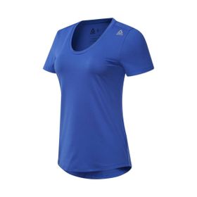 Reebok WOR SW TEE Mavi Kadın Tişörtü