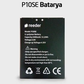 Reeder P10SE Cep Telefonu Bataryası
