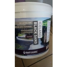 Reeflowers 25 kg Kova 1-2 mm Iceland Black Sand Akvaryum Kumu