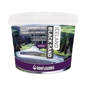 Reeflowers 25 kg Kova 1-2 mm Iceland Black Sand Akvaryum Kumu