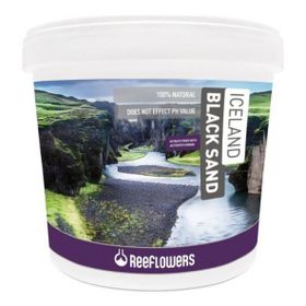 Reeflowers 3-5 mm 25 kg İceland Black Sand Siyah Akvaryum Kumu