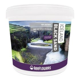 Reeflowers 3-5 mm 25 kg İceland Black Sand Siyah Akvaryum Kumu