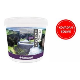 Reeflowers IBS25K1-1 1 kg Iceland Black Sand Akvaryum Kumu