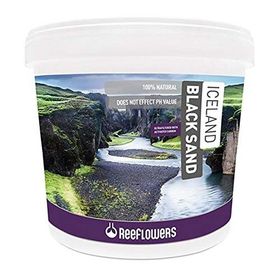 Reeflowers Iceland Black Sand 1-2 mm 7 kg Siyah Akvaryum Kumu