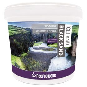 Reeflowers Iceland Black Sand 1-2 mm 7 kg Siyah Akvaryum Kumu