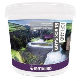 Reeflowers Iceland Black Sand 1-2 mm 7 kg Siyah Akvaryum Kumu