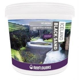 Reeflowers Iceland Black Sand 1-2 mm 7 kg Siyah Akvaryum Kumu