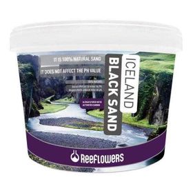Reeflowers Iceland Black Sand 1-2 mm 7 kg Siyah Akvaryum Kumu