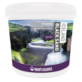 Reeflowers Iceland Black Sand 1-2 mm 7 kg Siyah Akvaryum Kumu