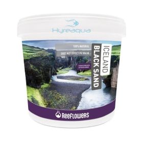 Reeflowers İceland Black Sand 1 kg 1-2 mm Açık Akvaryum Kumu