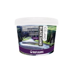 Reeflowers İceland Black Sand 1 kg 1-2 mm Açık Akvaryum Kumu