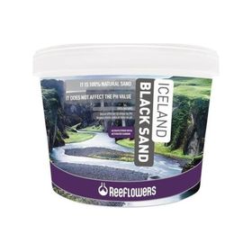 Reeflowers İceland Black Sand 1 kg 1-2 mm Açık Akvaryum Kumu