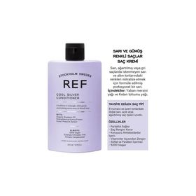Ref Stockholm Cool Silver 245 ml Saç Kremi