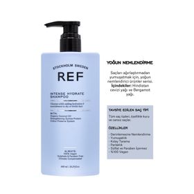 Ref Stockholm Kuru Saçlar İçin 600 ml İntense Hydrate Yoğun Nemlendirici Şampuan