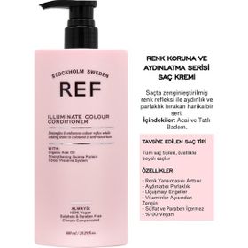 Ref Stockholm Sweden Boyalı Saçlar İçin 600 ml Nemlendirici Bakım Kremi