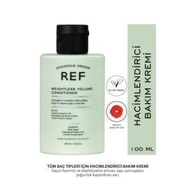 Ref Stockholm Weightless Volume Condıtıoner 100 ml Tüm Saç Tipleri İçin Hacimlendirici Bakım Kremi