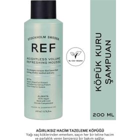 Ref Stockholm Weightless Volume Refreshıng Mousse 200 ml Köpük Kuru Şampuan