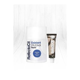 RefectoCil No:3 Kahve 15 ml + Oksidan 100 ml Kaş ve Kirpik Boyası