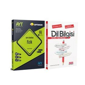 Referans AYT Fizik ve AKM Dil Bilgisi Soru Bankası Seti 2 Kitap